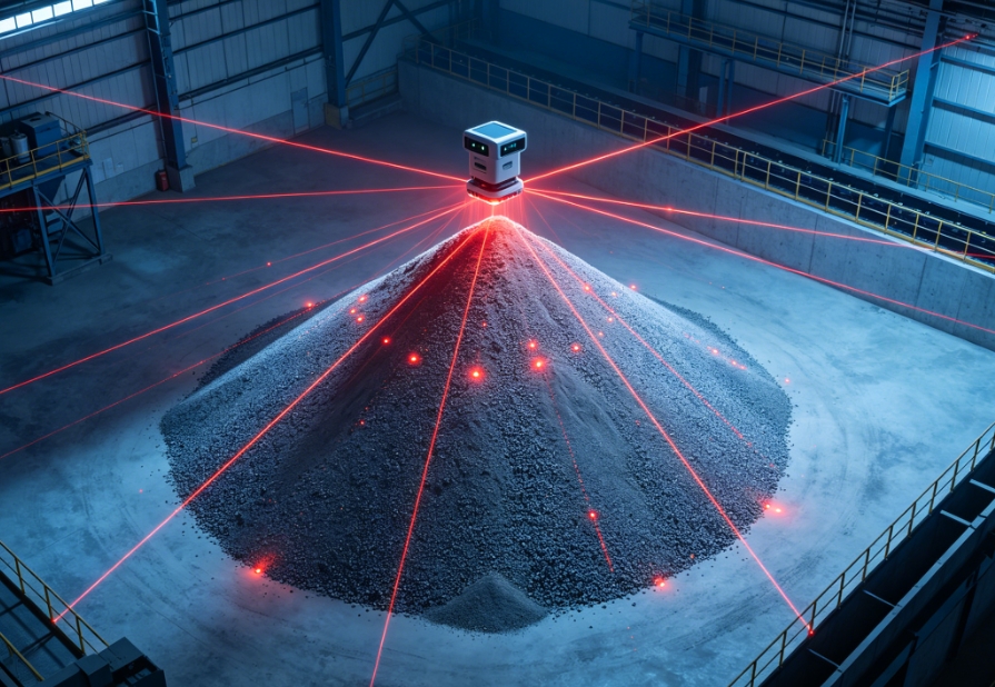 How Does LiDAR Achieve High-Precision Measurement of Large Stockpile Volumes? – An Efficient, Safe, and Labor-Saving Modern Solution
